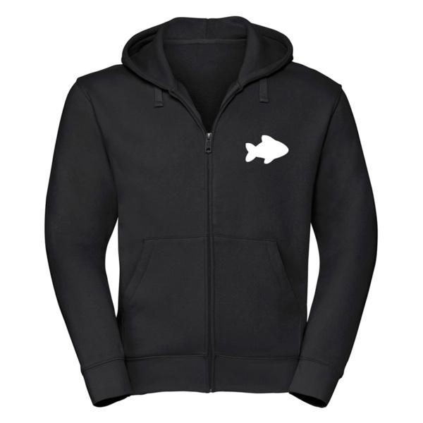 Hot Fishin' - Authentic zipped hooded sweat Thumbnail